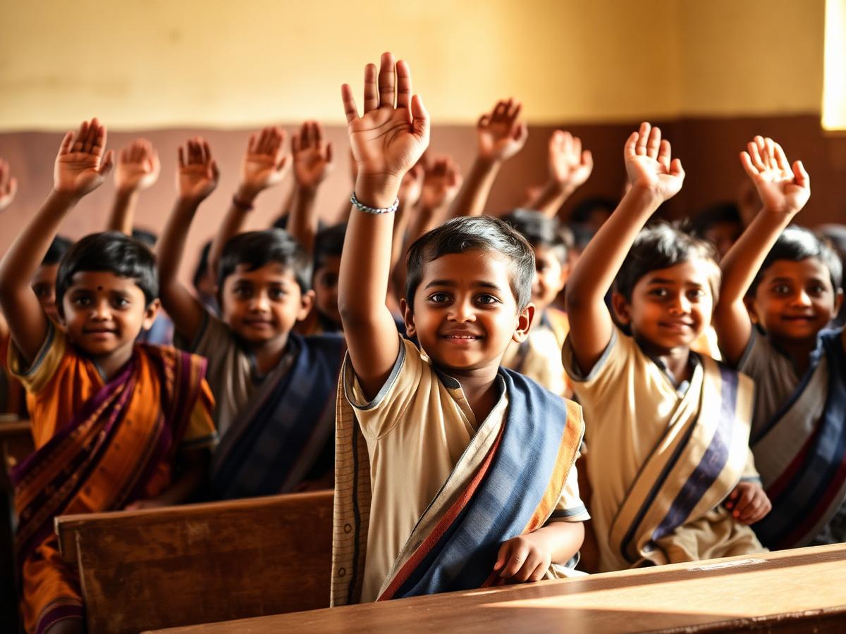 Learning Lamps classroom, Beed